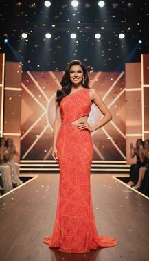 Aleta Couture Pageant dress
